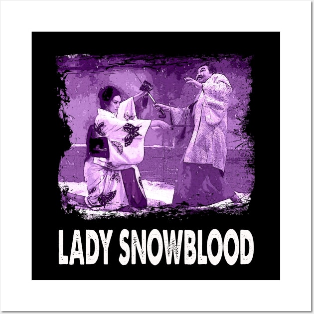 Revenge in Red Lady Characters Command Attention on Movie Apparel Wall Art by Silly Picture